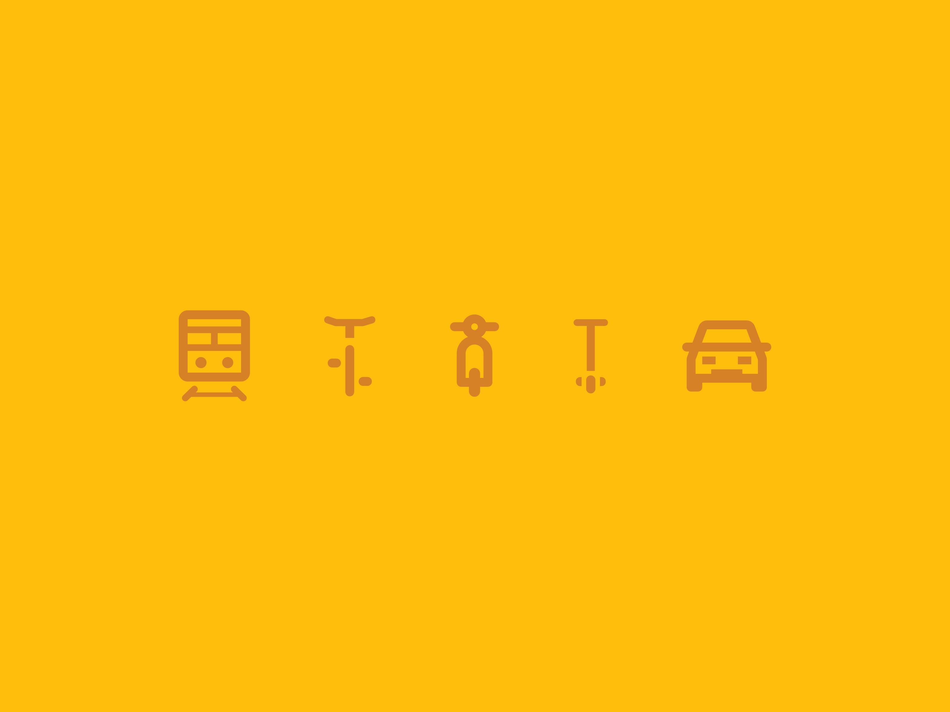 transport icons